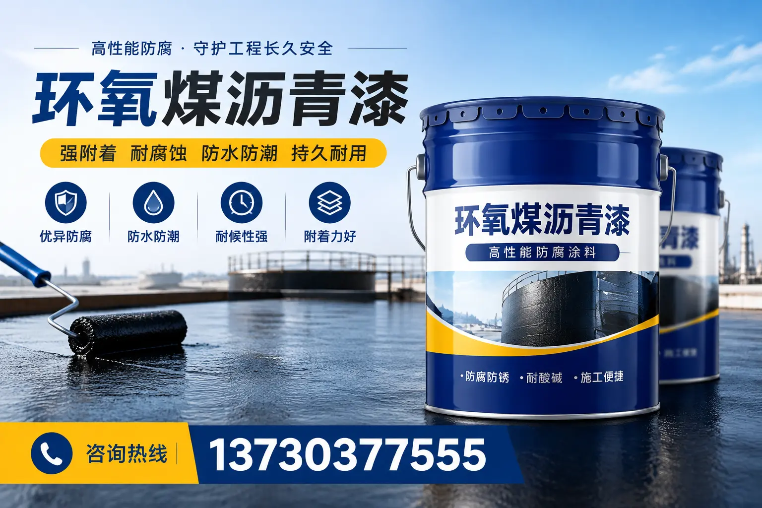 如何判断环氧煤沥青漆的质量?乐东消费者指南
